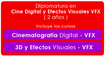 Diplomatura en Cine Digital y Efectos Visuales VFX de la Escuela Internacional de Cine y Televisión Septima Ars