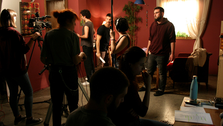 Rodaje de la Webserie como práctica del Curso de la Escuela de Cine y TV Septima Ars