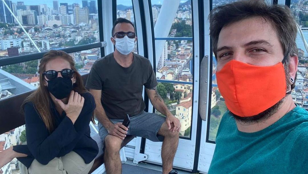 Rodaje Ana, Fernando y Kaue