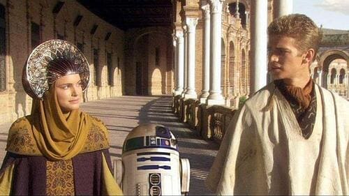 Star wars en la plaza españa sevilla