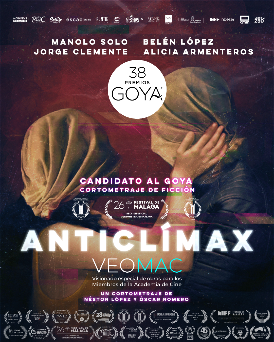 Cortometraje Anticlímax antiguos alumnos de la Escuela de Cine Septima Ars