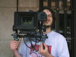 La escuela de cine Septima Ars convierte Madrid en un plató de rodaje para los cortometrajes de sus estudiantes.