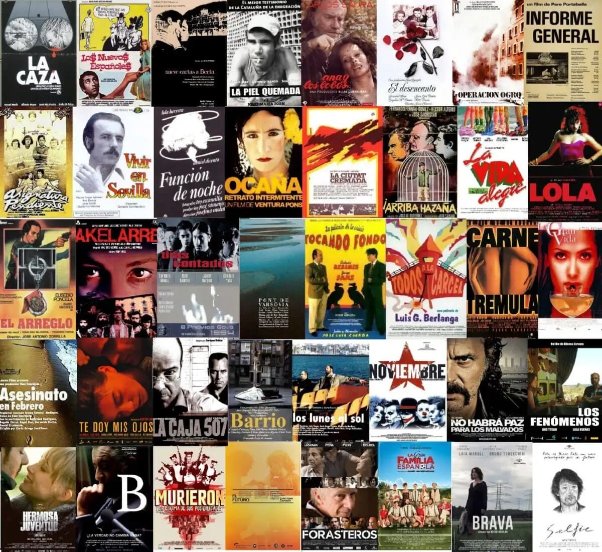 Historia de España a través del cine